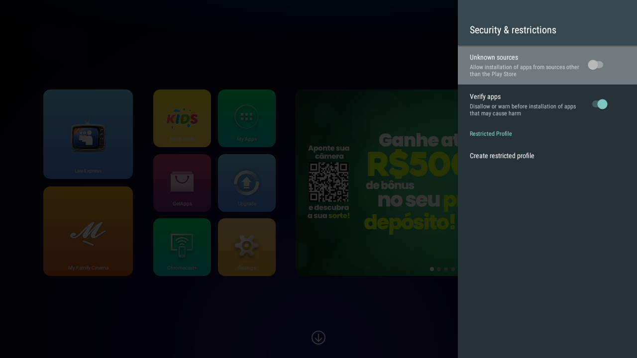 how to user downloader to install waka tv on smart tv